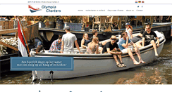 Desktop Screenshot of olympia-charters.nl
