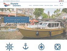 Tablet Screenshot of olympia-charters.nl